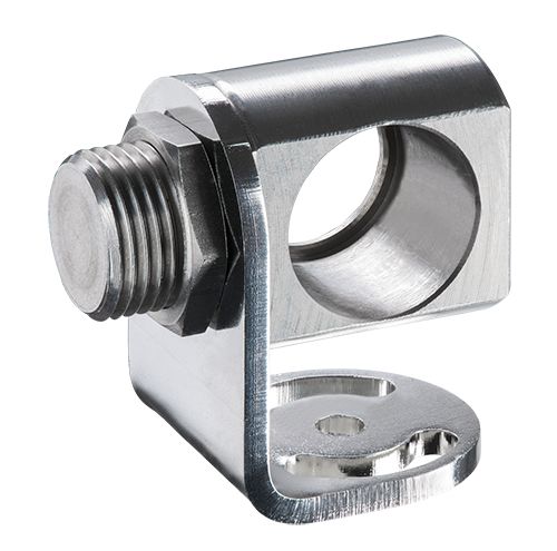 Optris, ACCT Series Mounting Bracket for Use with M12x1 Sensing Head