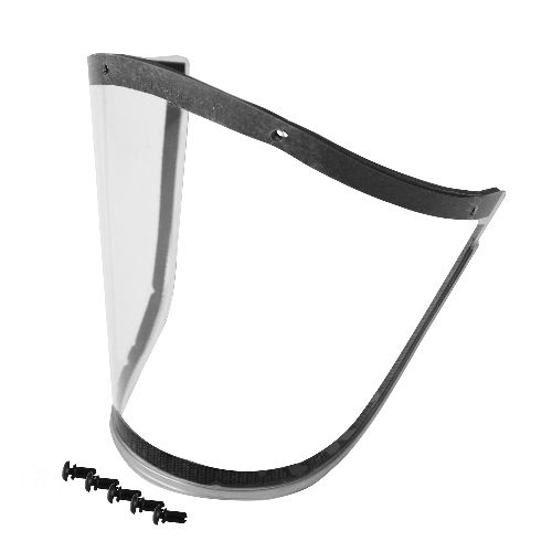 JSP Visor with Face Guard, Resistant To Dust Resistant, Liquid Splash