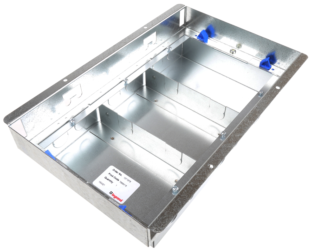 Legrand Grey 3 Compartment, 230 mm x 340mm