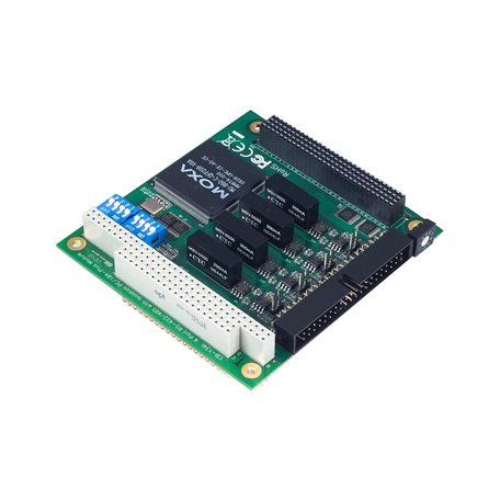 MOXA 4 Port PC/104 RS232 Serial Card