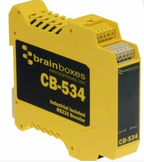 Brainboxes CB Series 2-Contact Interface Module, Screw Connector, DIN Rail, 110mA