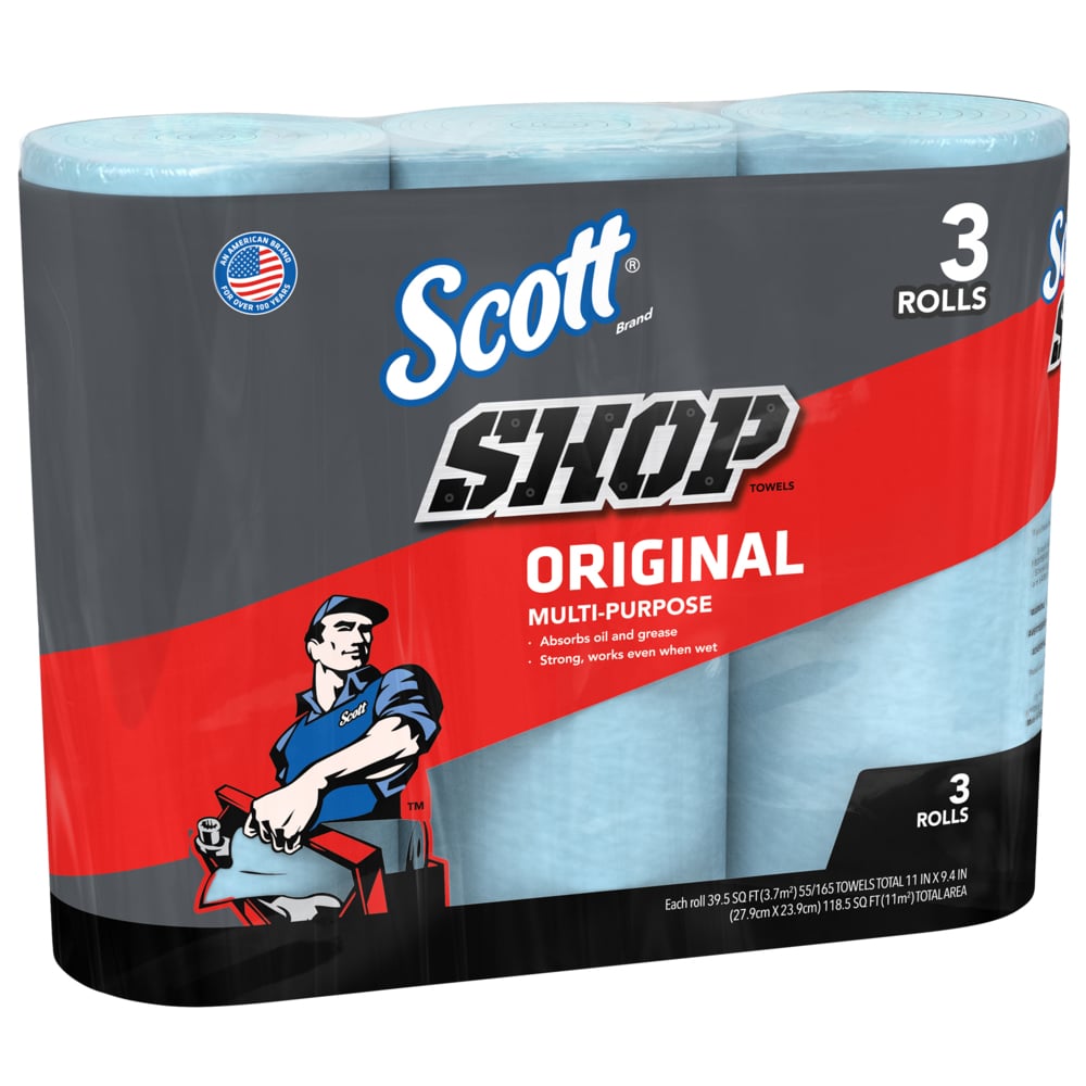 75143 SCOTT Scott SHOP Blue Wipes