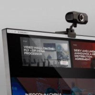 43300 Lindy Electronics USB 2.0 2MP 30fps Webcam, Full HD