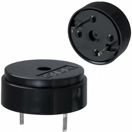 TDK 60dB PCB Mount High External Piezo Buzzer, 17 (Dia.) x 4.6mm, 3V ac Min, 30V ac Max