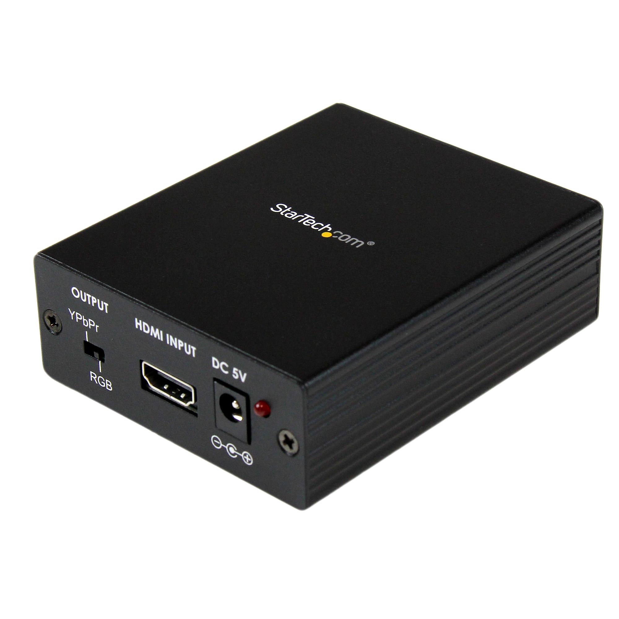 StarTech.com HDMI to 3.5 mm Mini Jack, VGA Video Converter, 1920 x 1200 Maximum Resolution
