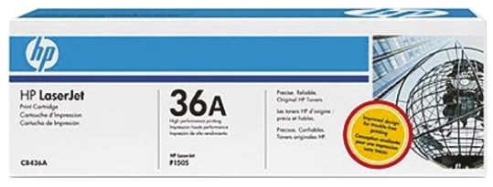 Hewlett Packard CB436A Black Toner Cartridge, P1505, P1505n Compatible