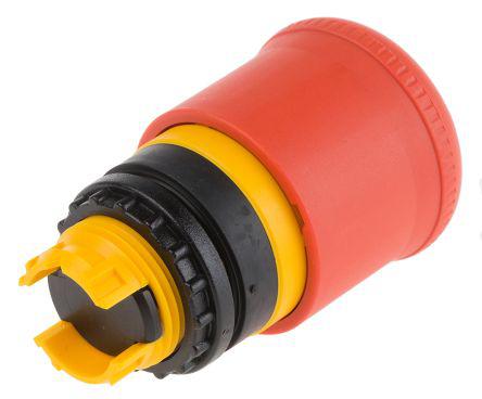Eaton, Red, Pull to Reset Round Head Emergency Button