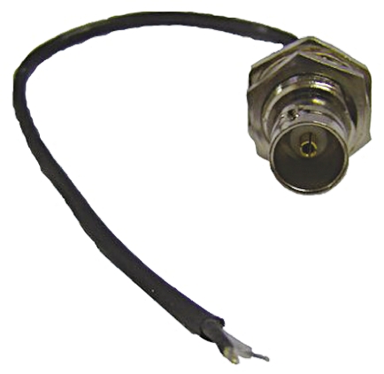 RF Solutions BNC, Unterminated Series, 200 mm, RG174 Coaxial Coaxial Cable 50 Ω, Black, Terminated