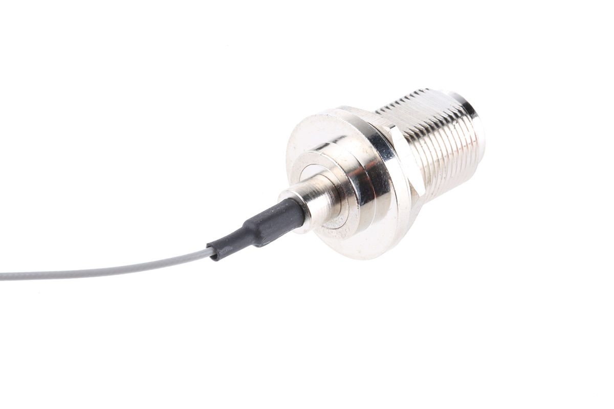 cba-nf-ufl RF Solutions CBA Series Coaxial Cable Female Type N to Female UFL, 200 mm 50 Ω