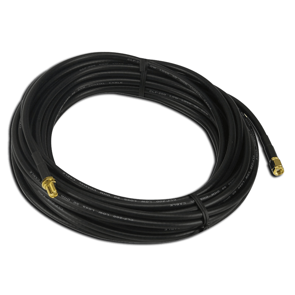 RF Solutions CBA Series Coaxial Cable Male SMA to Female SMA, 10 m 50 Ω