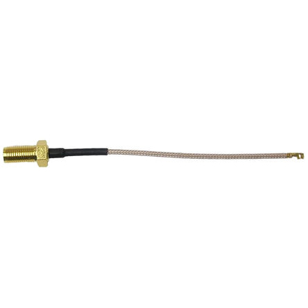 RF Solutions CBA Series Coaxial Cable Male UFL to Female SMA, 15 cm 50 Ω