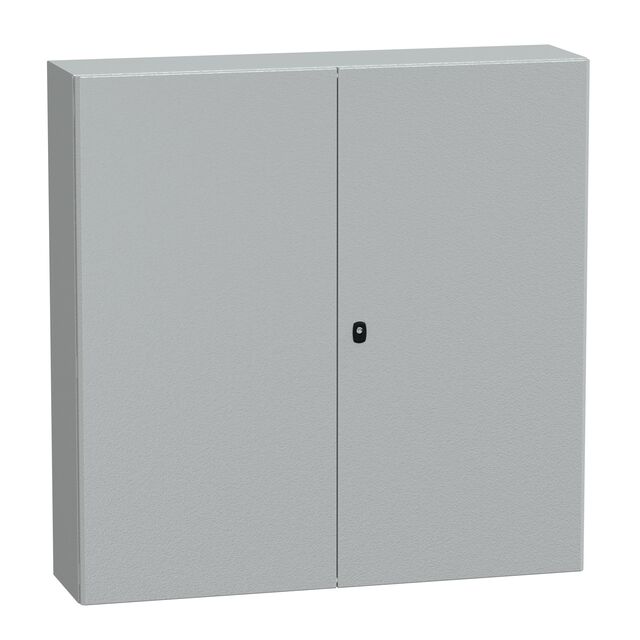 nsys3d121230dp Schneider Electric Steel, Wall Box, IP55, 300mm x 1200 mm x 1200 mm