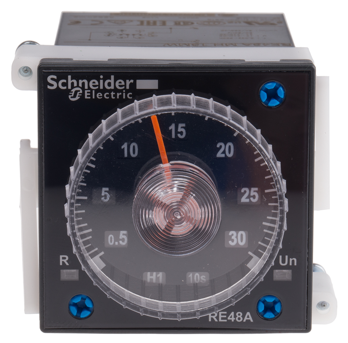 re48amh13mw Schneider Electric Multi Function Time Delay Relay, Plug In, 0.02 s → 300 h, DPDT, 2 Contacts