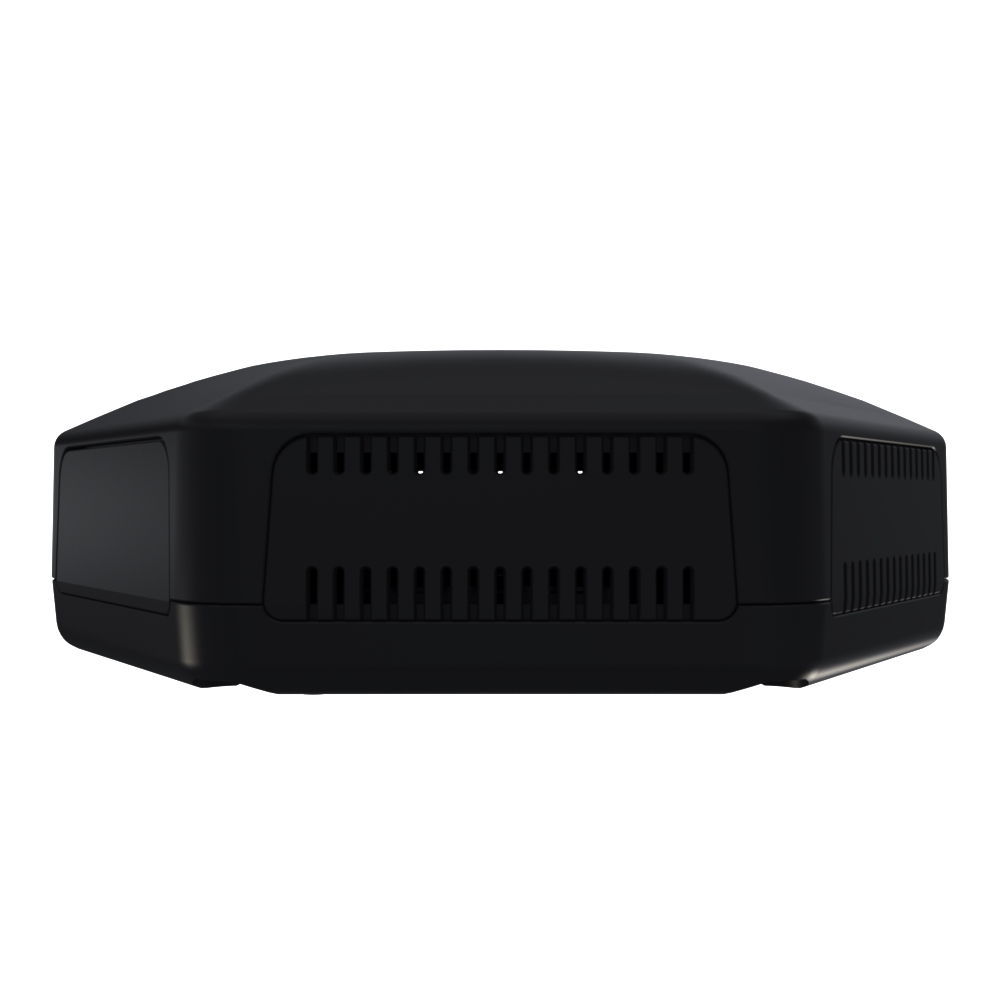 cbhex1-24-bk CAMDENBOSS Enclosure CBHEX1-24-BK for Raspberry Pi,  Black