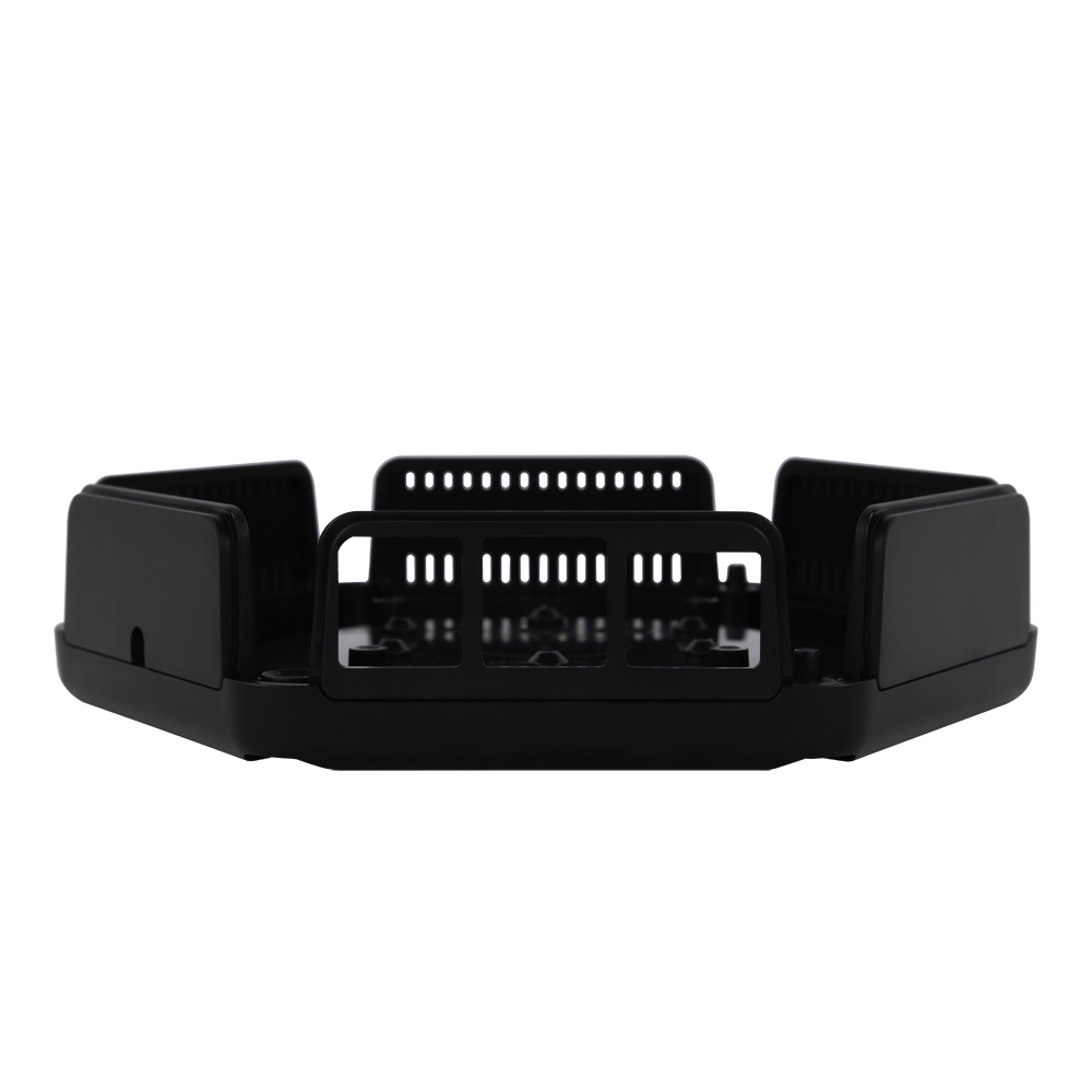 cbhex1-pi4-bk CAMDENBOSS Enclosure CBHEX1-PI4-BK for Raspberry Pi,  Black
