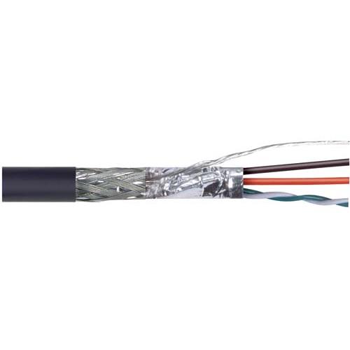 L-Com USB Cable Male, USB 2.0 USB, Black, 100 ft