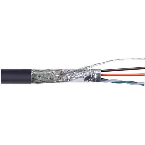 L-Com USB Cable Male, USB 2.0 USB, Black, 100 ft