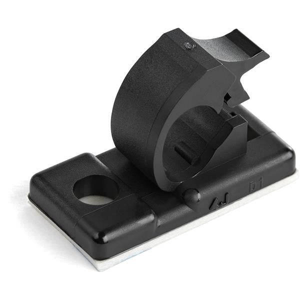 StarTech.com Cable Clip, Nylon 2.6 cm Internal Width 1.2 cm Internal Height, 13 mm L