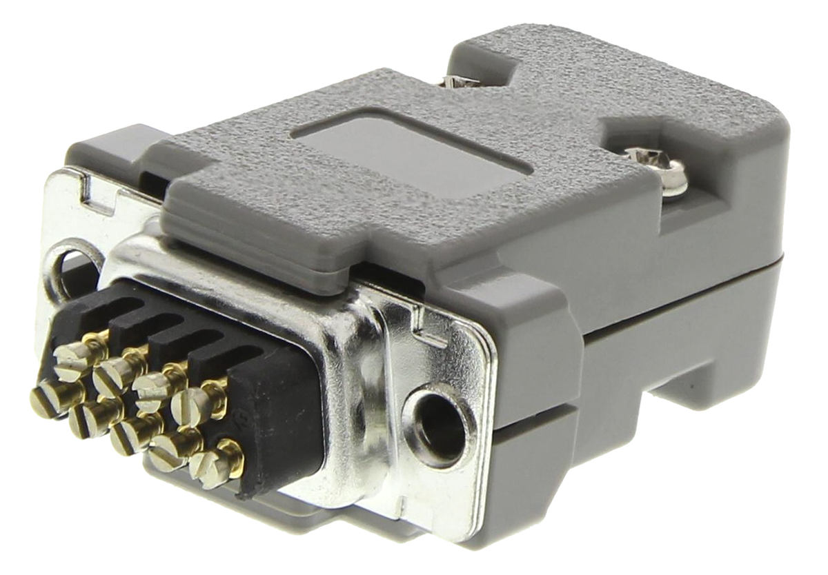 Brainboxes CC 9 Way Straight Cable D-Sub Connector Female