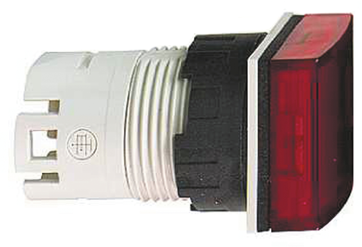 Schneider Electric XB6 Series, Red Pilot Light Head, 16mm Cutout