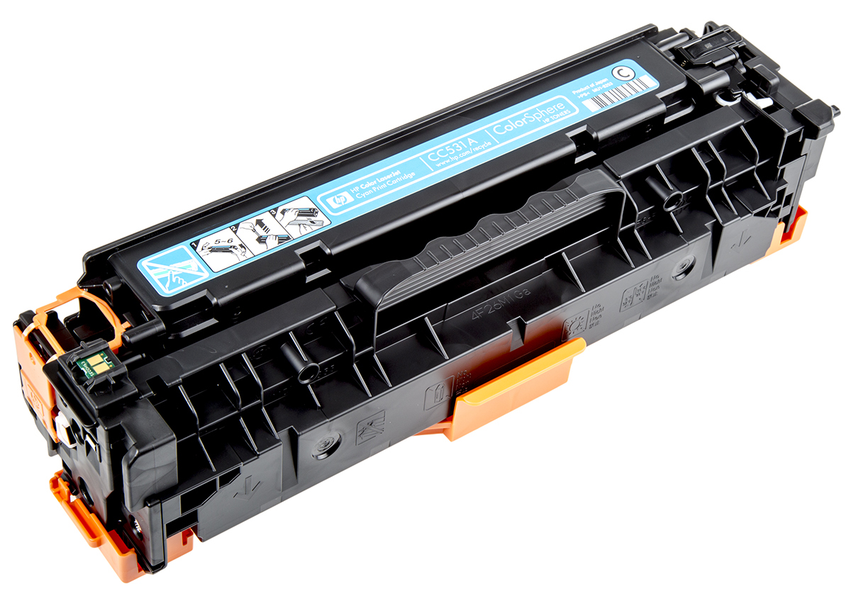 Hewlett Packard CC531A Cyan Toner Cartridge, CM2320, CP2025 Compatible