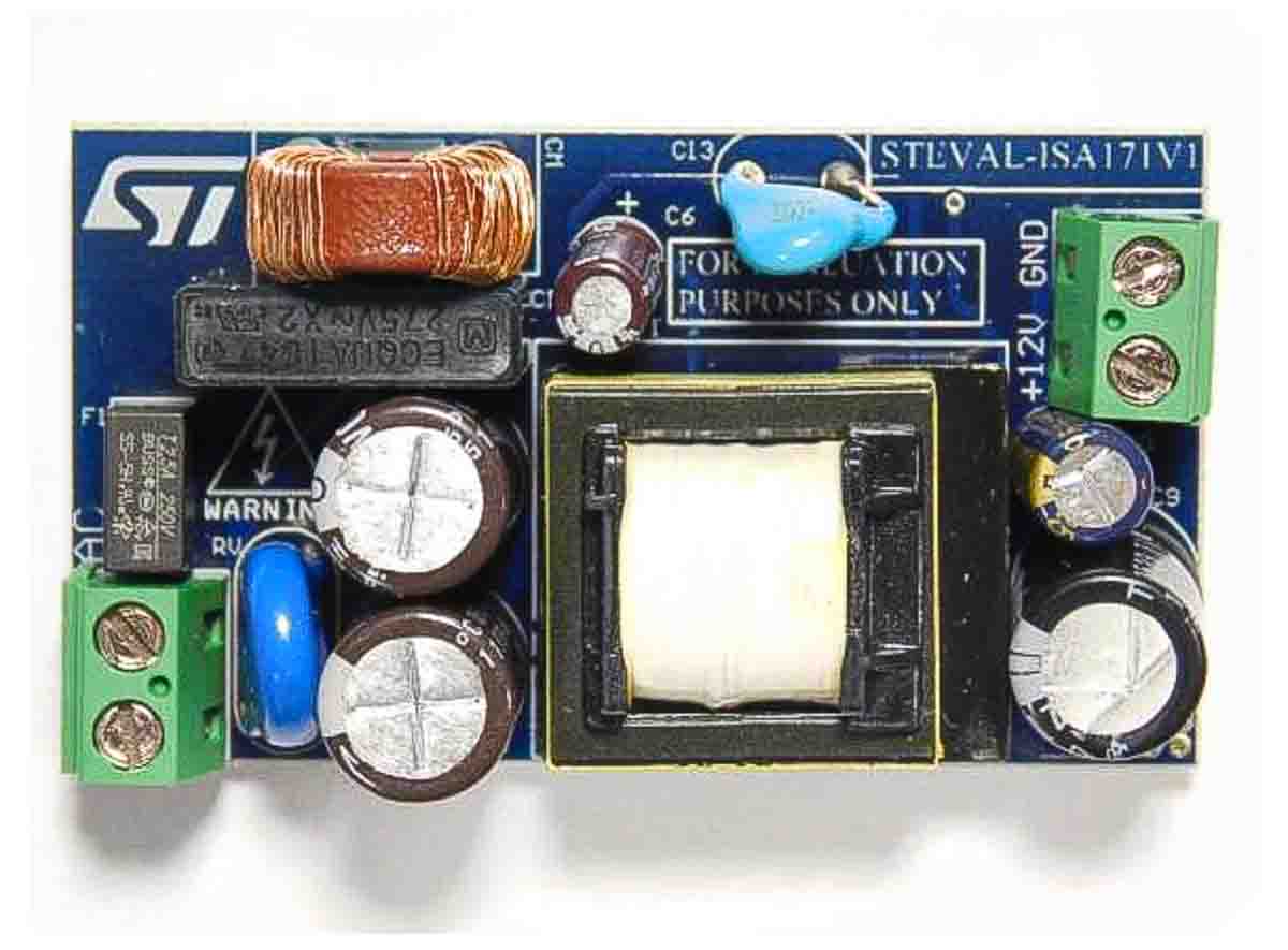 STMicroelectronics Evaluation Board Flyback Converter for VIPER35HD for Quasi Resonant Flyback Converter