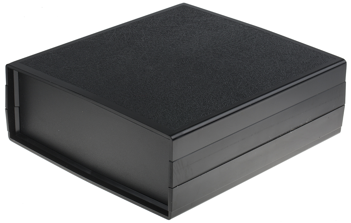 RS PRO Black ABS Instrument Case, 231 x 212 x 80mm