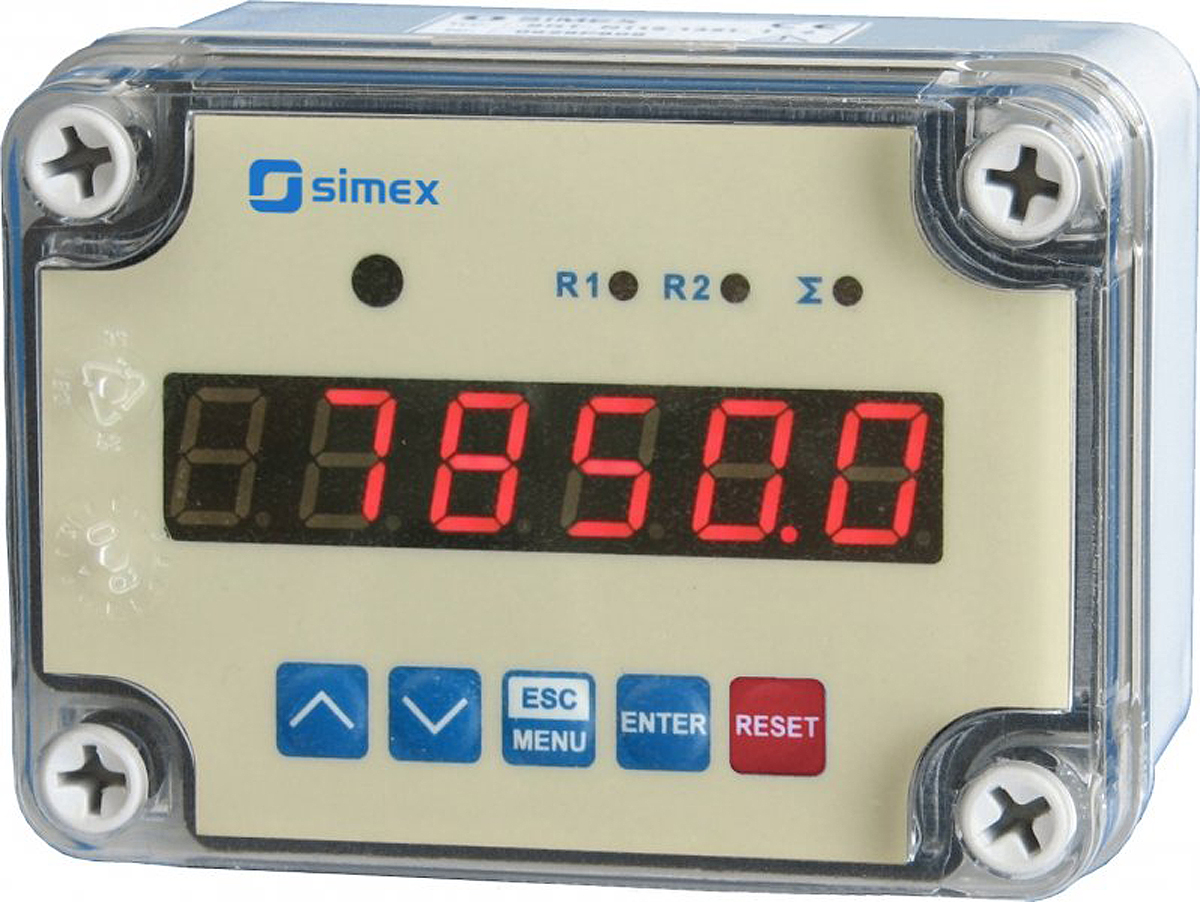Simex SLIK-N118 Counter, 6 Digit LED, 5kHz, 24 V dc