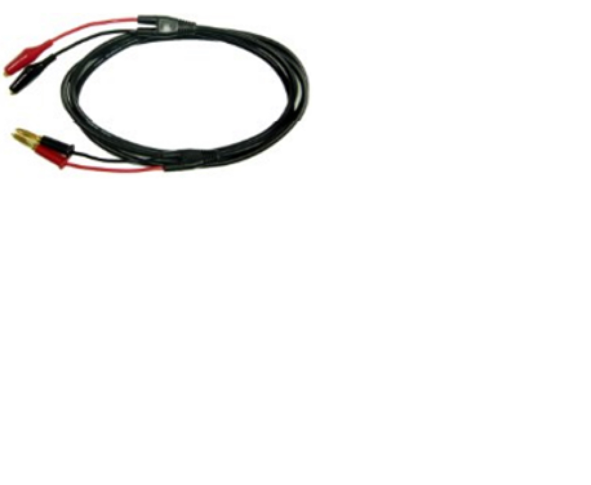 Teishin Electric Crocodile Clip Lead 16A, Black, Red, 1.5 m Lead Length