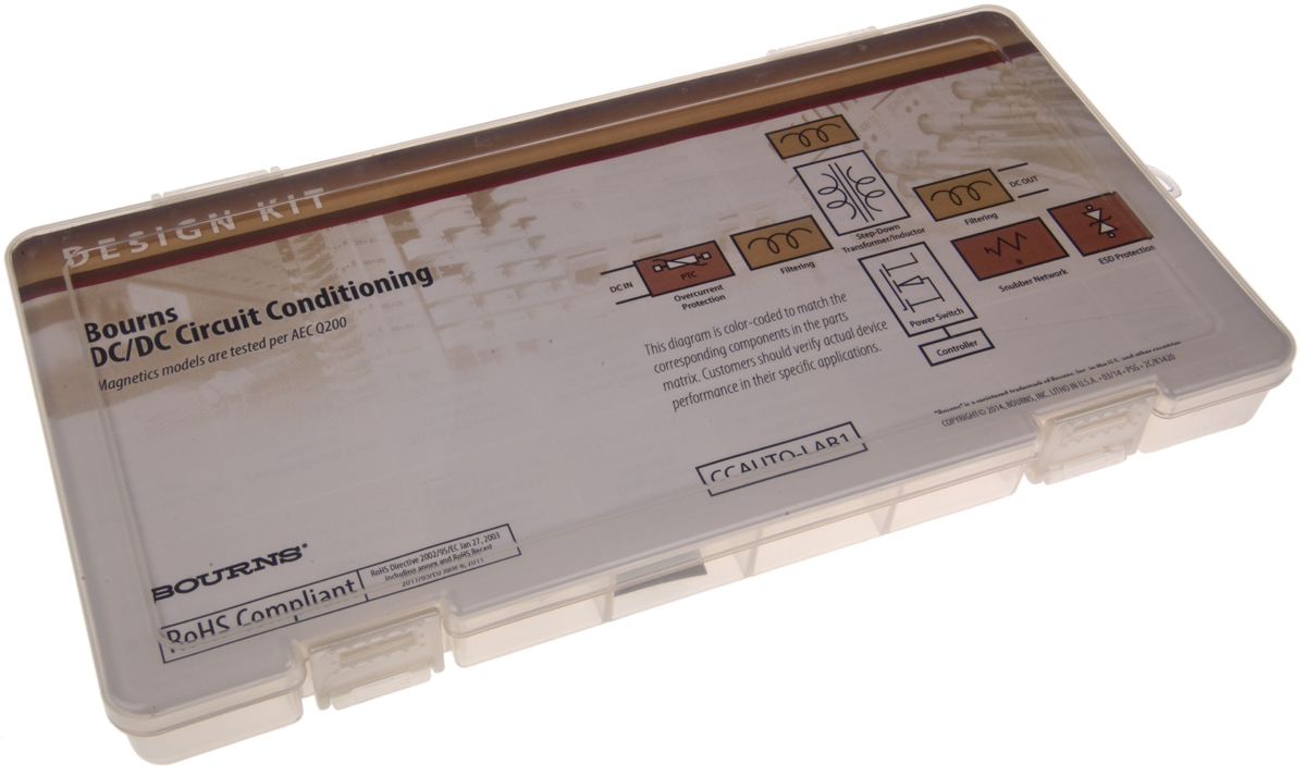ccauto-lab1 Bourns Ferrite Core Inductor Kit, 44 pieces
