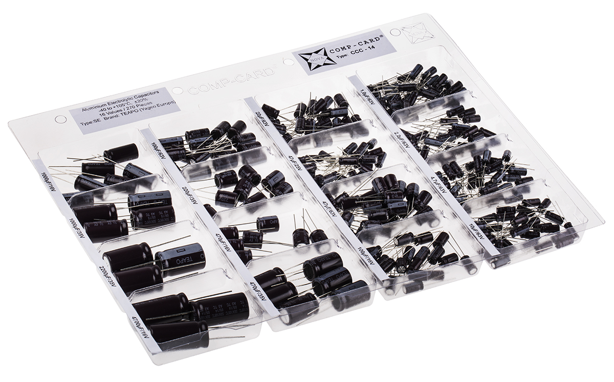 Nova, Through Hole Aluminium Capacitor Kit 270