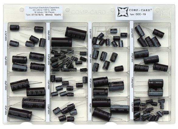 Nova, Through Hole Aluminium Capacitor Kit 193