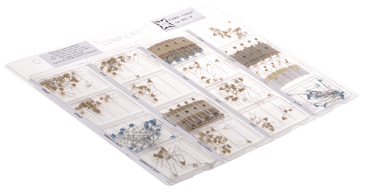 Nova, Through Hole Ceramic Capacitor Kit 305