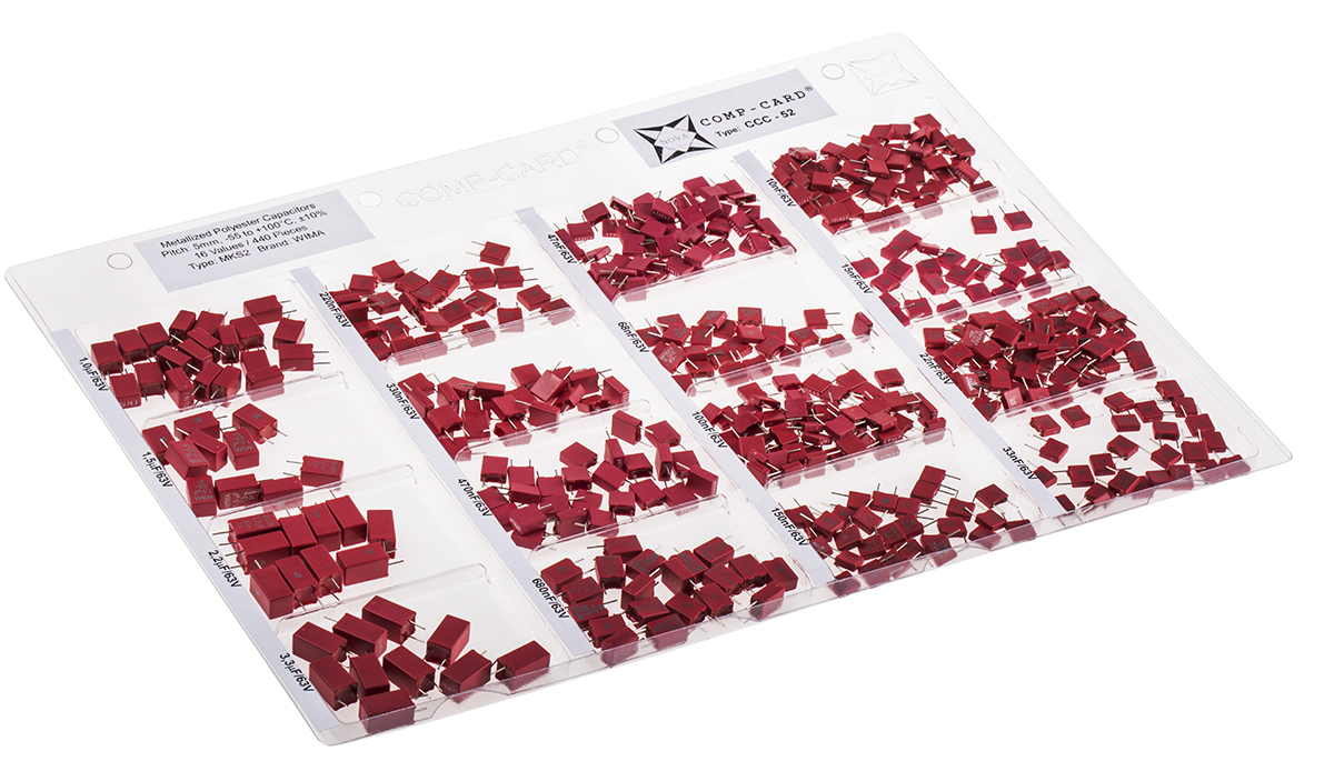 Nova, Through Hole Polyester Capacitor Kit 440
