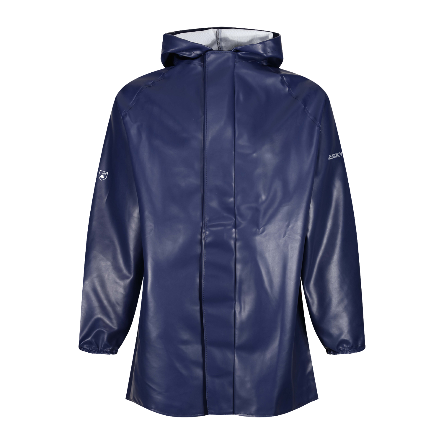 Skytec Chemsol HG Navy Blue, Fat Resistant, Oil Resistant Jacket Zip, XL 1 EA