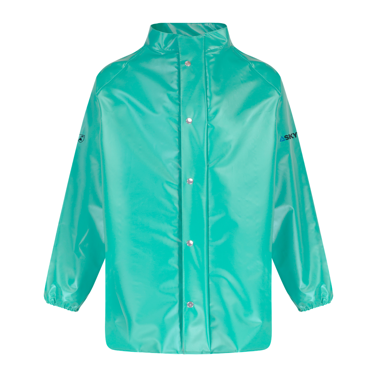 Skytec Chemmaster Green, Chemical Resistant Jacket Velcro, XS 1 EA