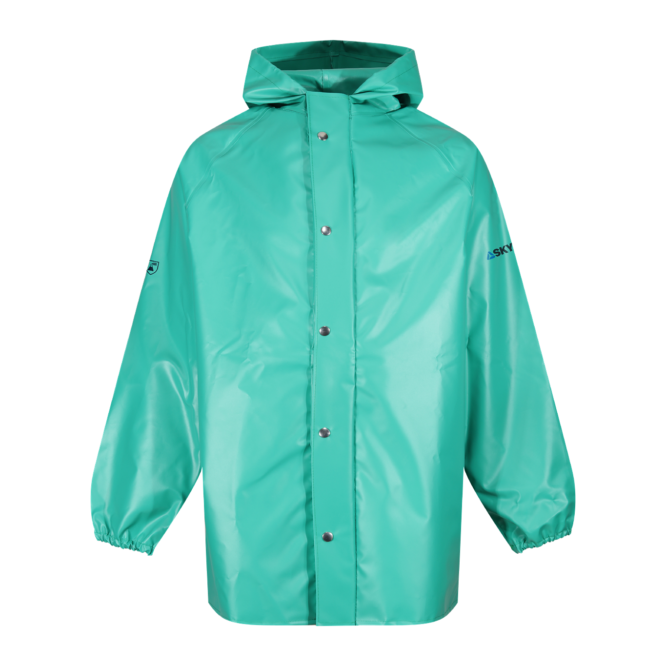 Skytec Chemmaster Green, Chemical Resistant Jacket Velcro, XL 1 EA