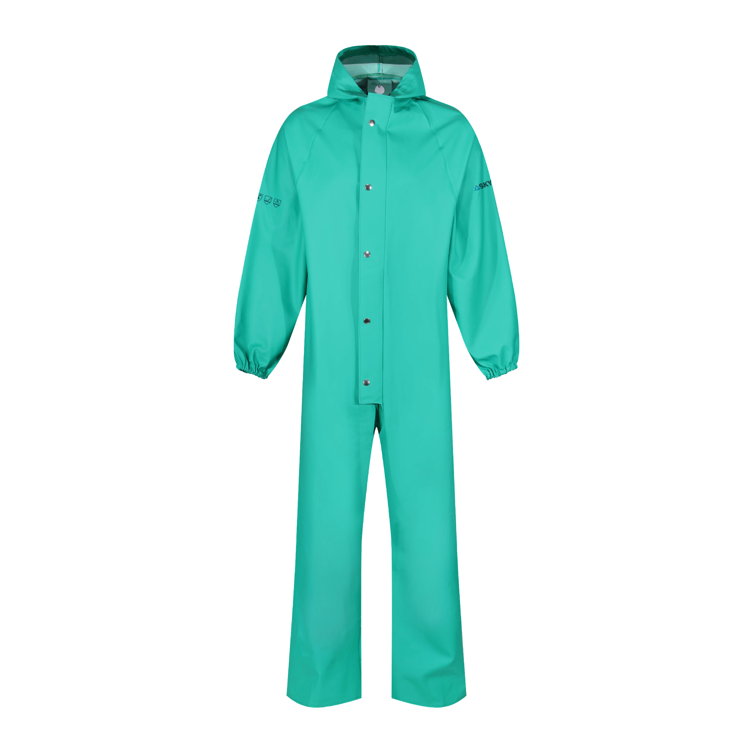 Skytec Green Reusable Overall, 90 to 98 cm, S