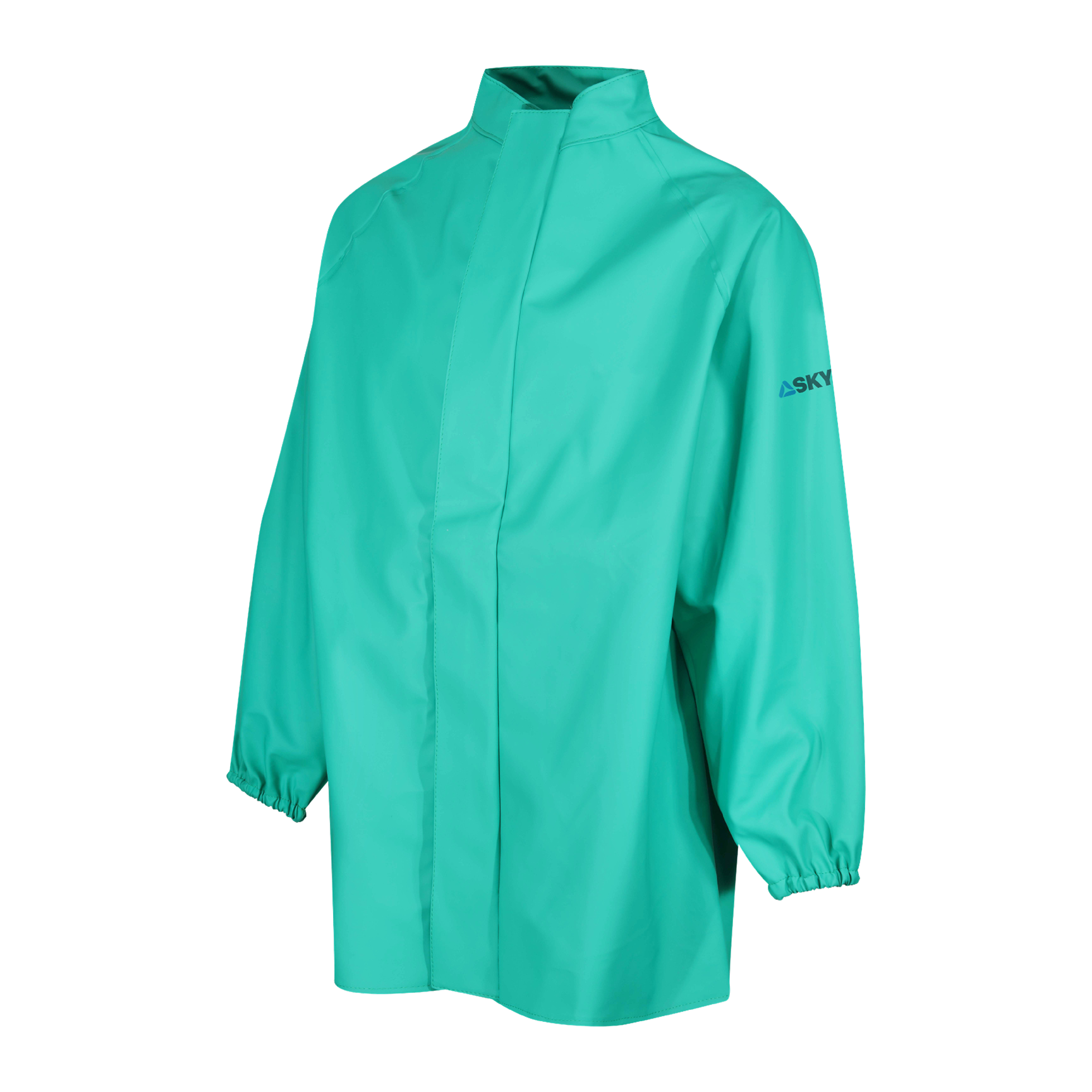 Skytec Chemsol Green, Chemical Protection Jacket Velcro, XXL 1 EA