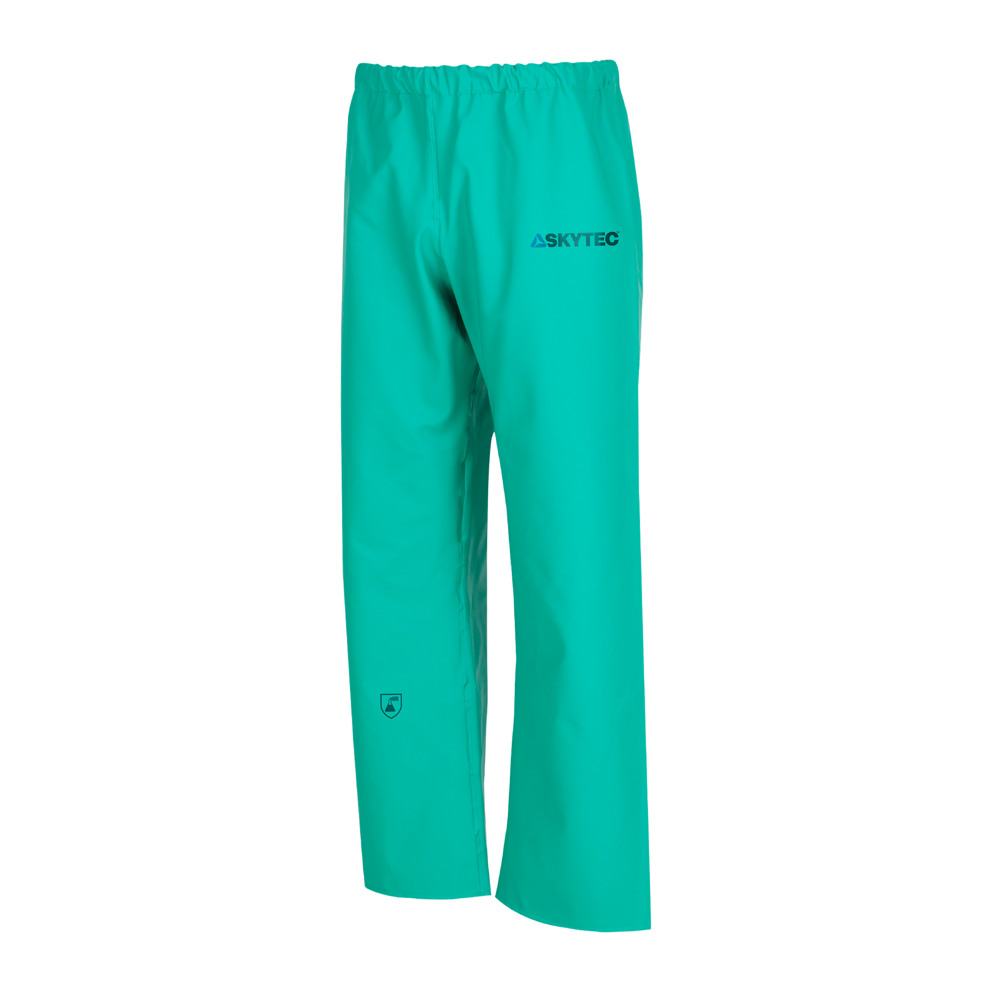 Skytec Chemsol Unisex Hi Vis Trouser Green 104 to 112cm Waist 81cm Leg
