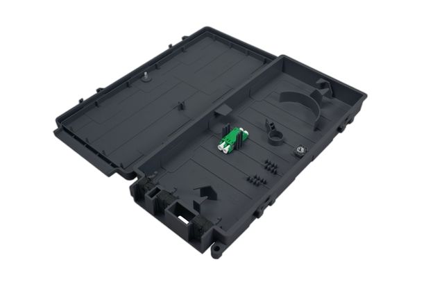 HellermannTyton Connectivity 2 Port LC, Simplex Fibre Optic Patch Panel With 1 Ports Populated 263 mm