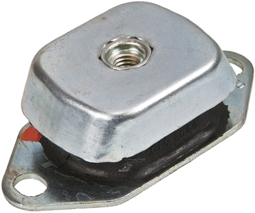 FIBET Fibet Rectangular M12 Anti-Vibration Mount, Bell Mount with 64 daN Compression Load