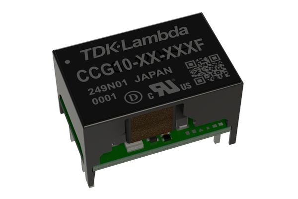 TDK-Lambda CCG 1.3-10W DC/DC Converter, 5V dc/ 2 A, 76V dc Input, 48V dc Input 10 W, Through Hole, 100 °C Max Temp -40
