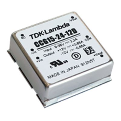 TDK-Lambda CCG 15-30W DC/DC Converter, 30V, 3.3 V/, 76V Input, 9V Input 30 W, Surface, 85 °C Max Temp -40 °C Min Temp