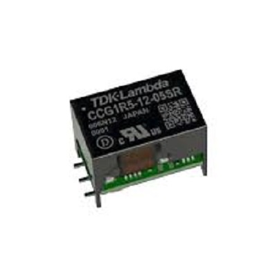 TDK-Lambda CCG Isolated DC-DC Converter, 3.3V dc/ 0.4 A Output, 18V dc Input, 4.5V Input, 100 °C Max Temp -40 °C Min