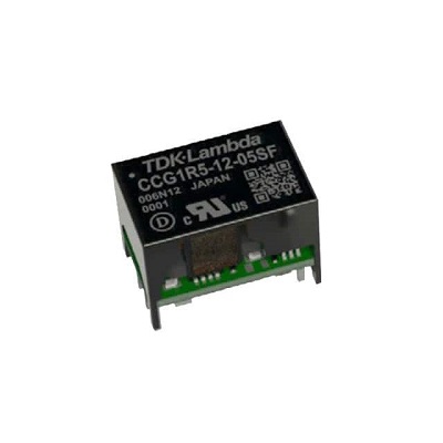 TDK-Lambda CCG Isolated DC-DC Converter, 15V dc/ 0.05 A Output, 18V dc Input, 4.5V Input, 100 °C Max Temp -40 °C Min