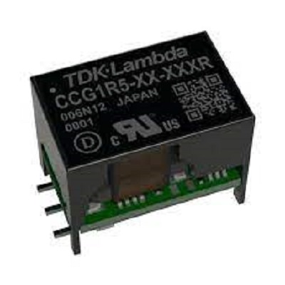 TDK-Lambda CCG Isolated DC-DC Converter, 15V dc/ 0.05 A Output, 18V dc Input, 4.5V Input, 100 °C Max Temp -40 °C Min