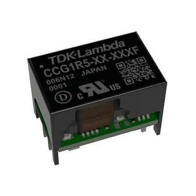 TDK-Lambda CCG Isolated DC-DC Converter, 15V dc/ 0.05 A Output, 76V dc Input, 18V Input, 100 °C Max Temp -40 °C Min Temp