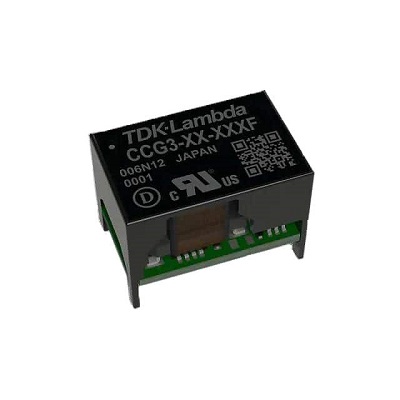 TDK-Lambda CCG Isolated DC-DC Converter, 15V dc/ 0.1 A Output, 36V dc Input, 9V Input, 100 °C Max Temp -40 °C Min Temp