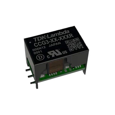 TDK-Lambda CCG Isolated DC-DC Converter, 15V dc/ 0.1 A Output, 36V dc Input, 9V Input, 100 °C Max Temp -40 °C Min Temp